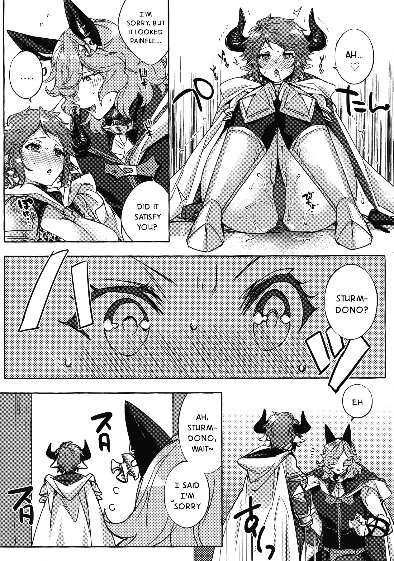 Hentai Manga Comic-A Book About Sturm-dono Who Became Madly in Love Because of a Aphrodisiacs Effect-Read-9